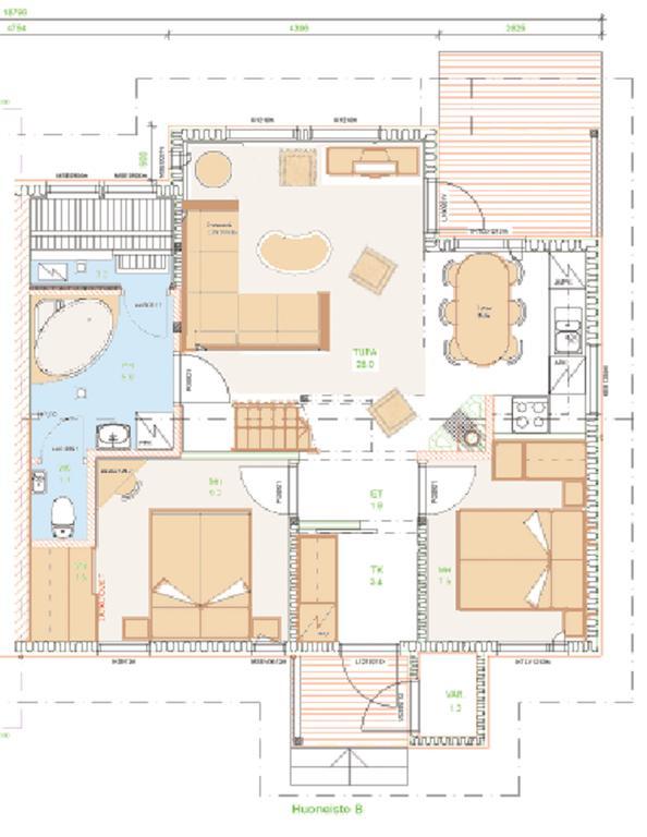 Otsopirtti: Maria And Otso Apartments Koli  Phòng bức ảnh